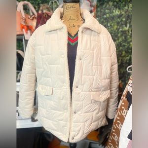 Korean quilted winter jacket